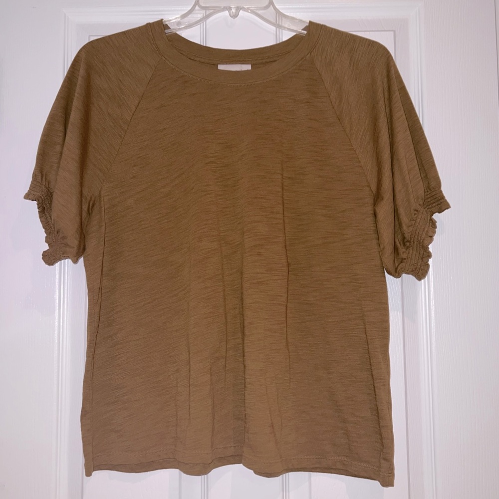 Soft and Comfy Dark Mustard Yellow Top